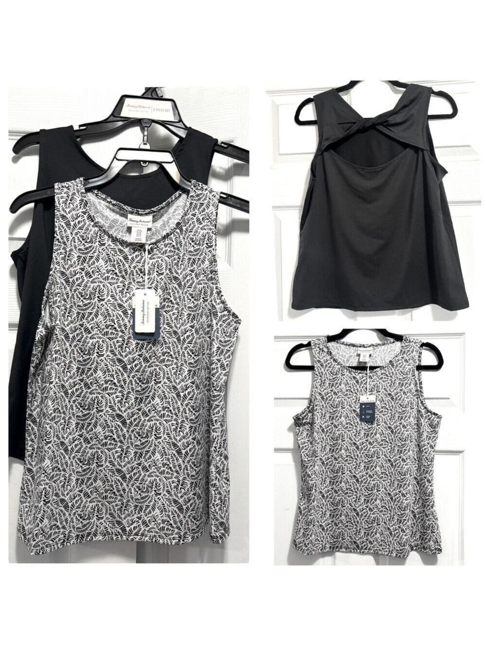 NWT Tommy Bahama Tank Top Set Everyday Active 2 Piece Sleeveless Tops Sz Medium
